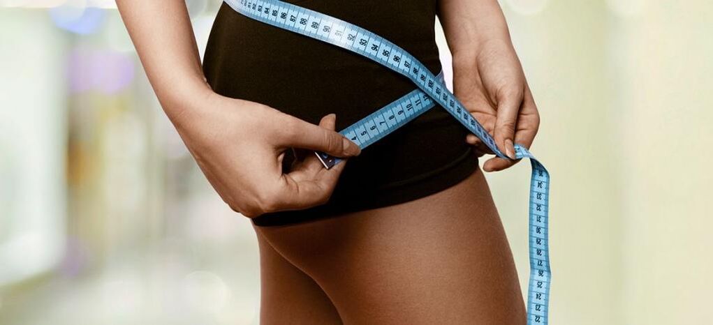 一位女性记录有效减肥的结果